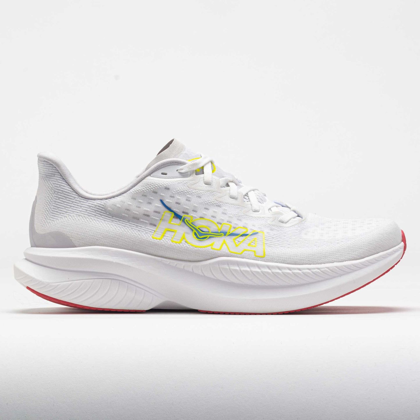 HOKA Mach 6 Men's White/Nimbus Cloud