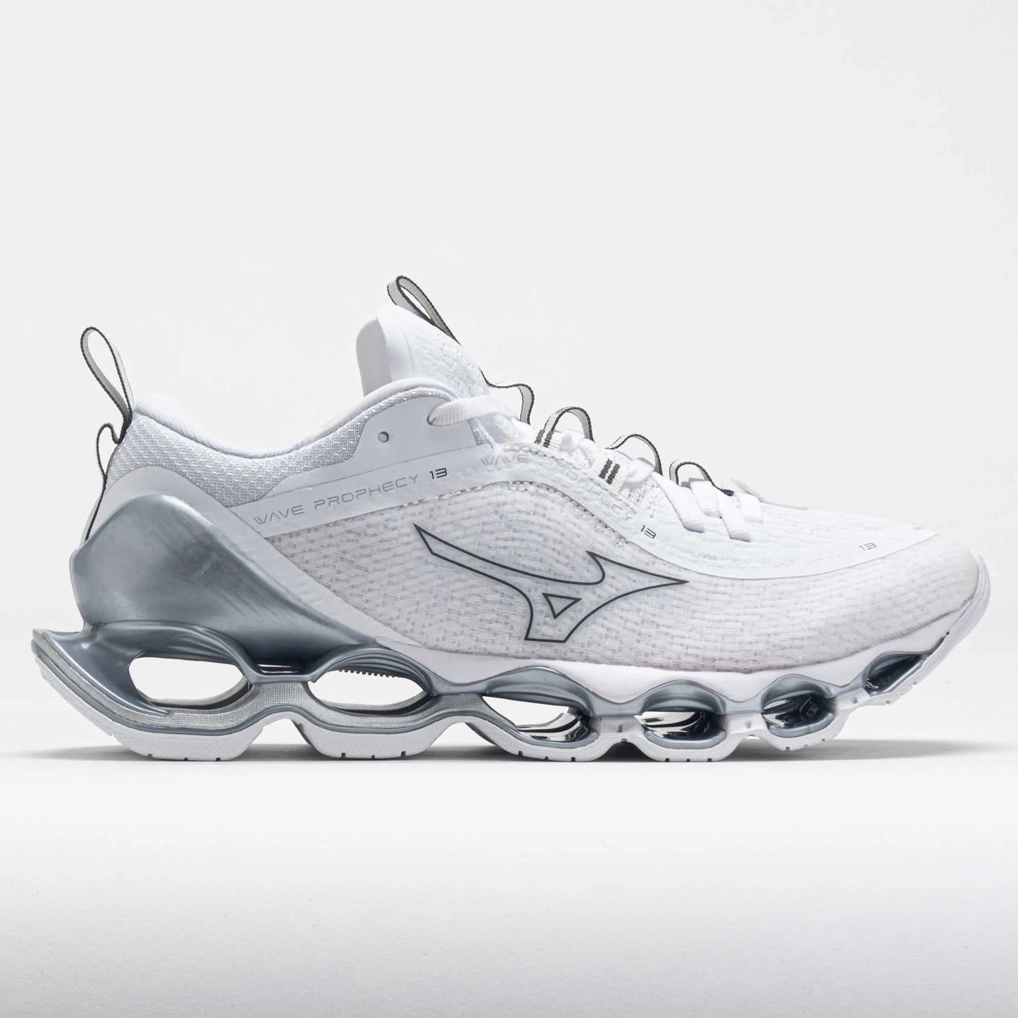 Mizuno Wave Prophecy 13 Women's White/Metallic Grey