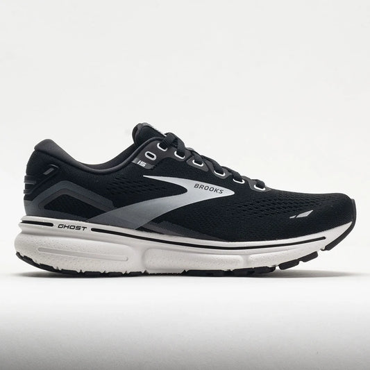 Brooks Ghost 15 Men's Black/Blackened Pearl/White