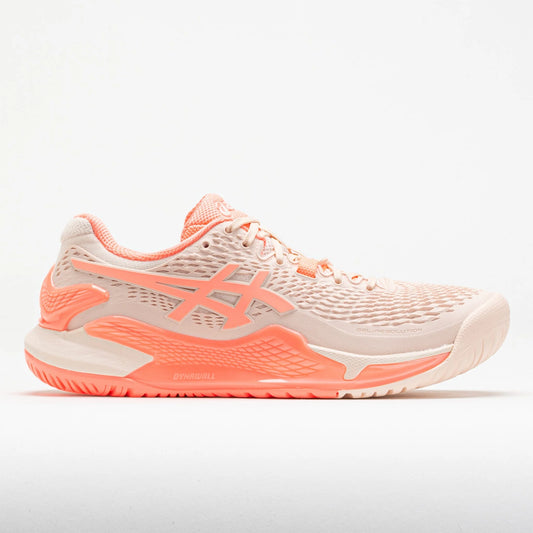 ASICS GEL-Resolution 9 Women's Pearl Pink/Sun Coral