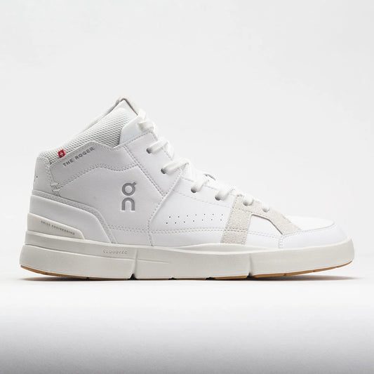 On The Roger Clubhouse Mid Men's White/Sand