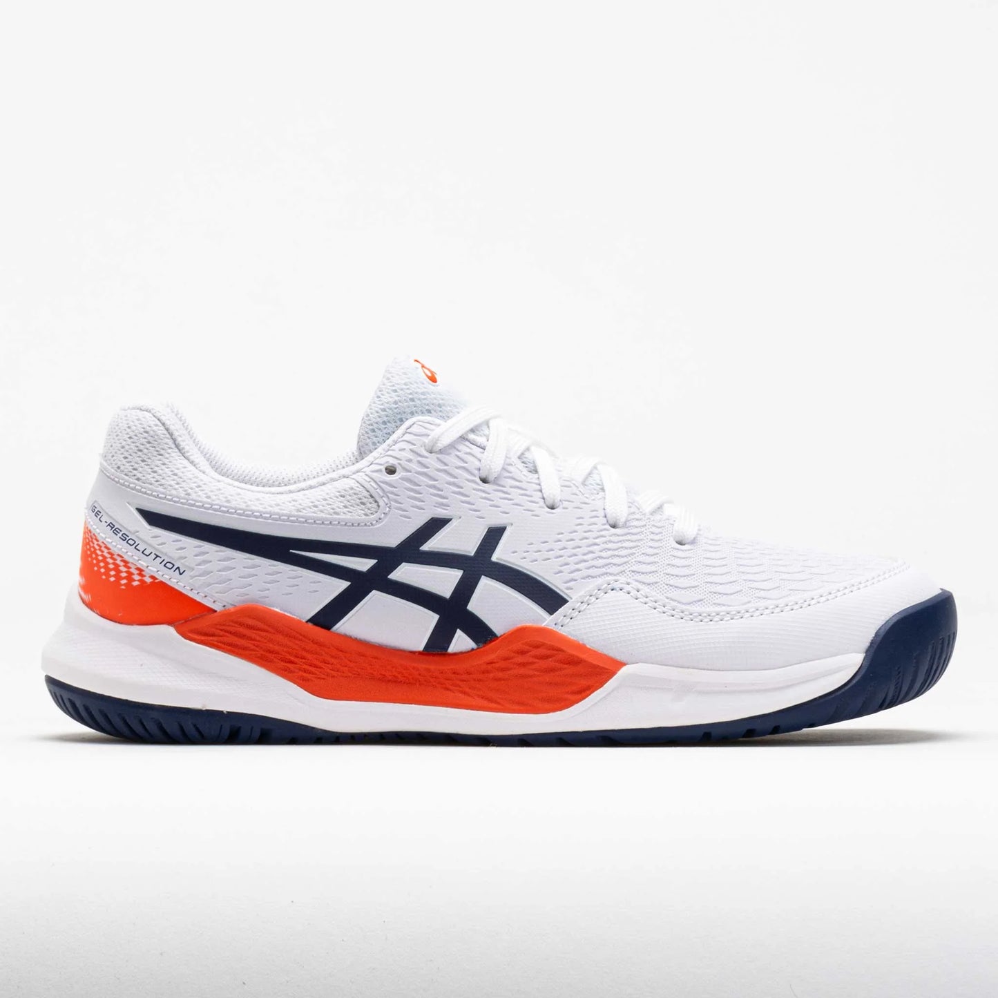 ASICS GEL-Resolution 9 Junior White/Blue Expanse
