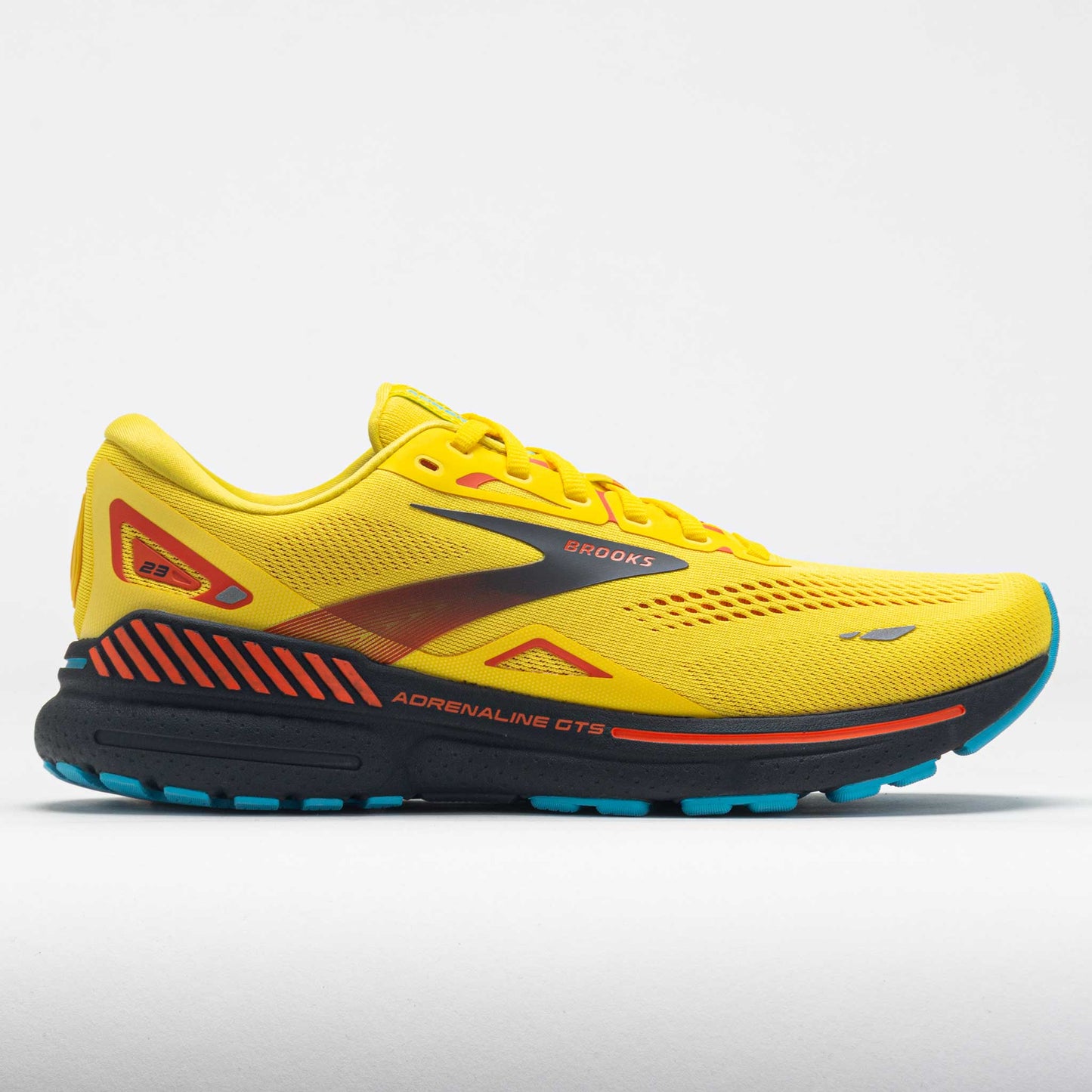 Brooks Adrenaline GTS 23 Men's Yellow/Foraged Iron/Orange